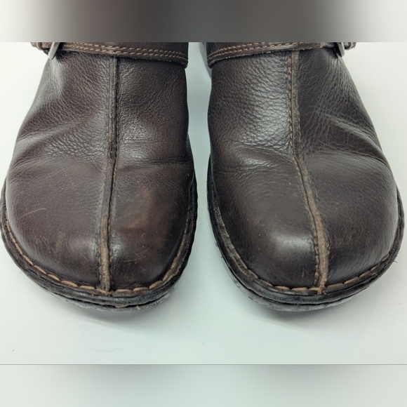BOC Born size 9 brown leather clogs in excellent condition - Picture 16 of 16